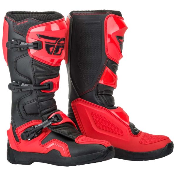 Bota Fly Racing Maverik Roja/Negra