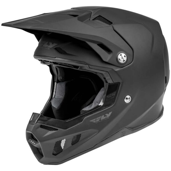Casco Fly Racing Formula CC Solid Negro Matte