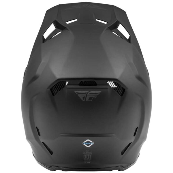 Casco Fly Racing Formula CC Solid Negro Matte - Imagen 2