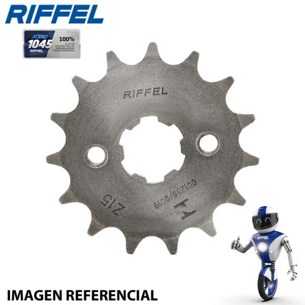 Piñón Riffel SUZUKI GIXXER/YAMAHA YBR-125/R15 13T
