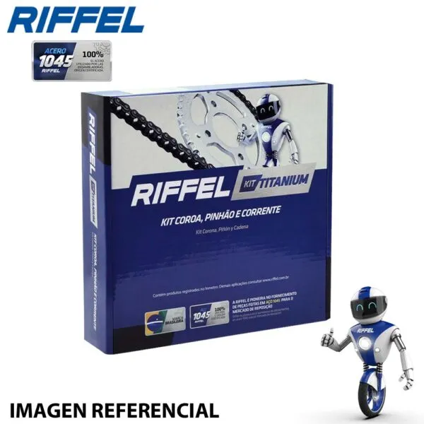 Kit Transmisión Riffel Titanium Motorrad TT-150
