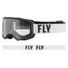 Antiparras Fly Racing Focus Black & White