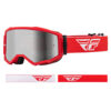 Antiparras Fly Racing Zone Red/White
