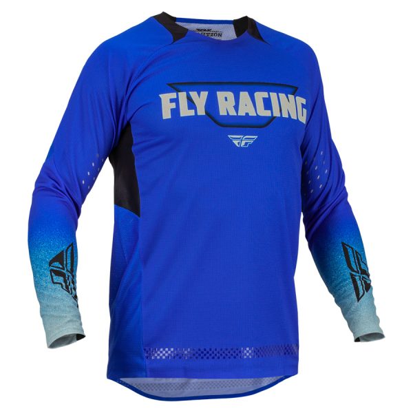 TRAJE FLY RACING EVO DST BLUE//GREY 2023 - Imagen 2