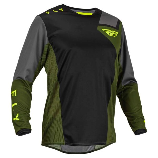 TRAJE FLY RACING KINETIC JET OLIVE//BLACK 2023 - Imagen 2