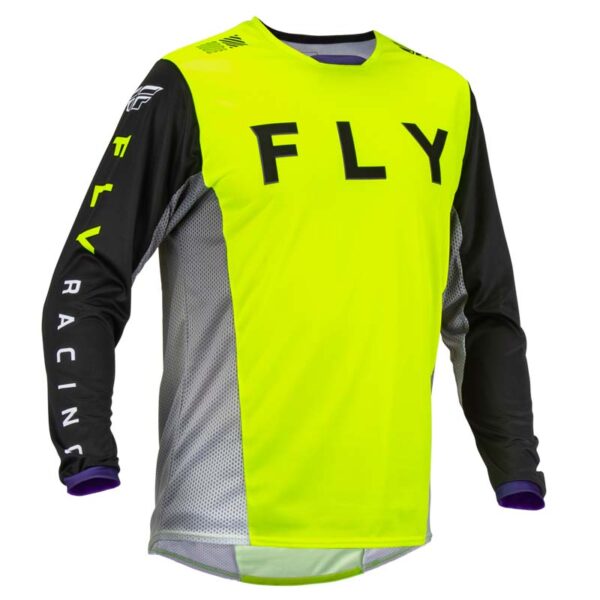 TRAJE FLY RACING KINETIC KORE HI-VIS//BLACK 2023 - Imagen 2