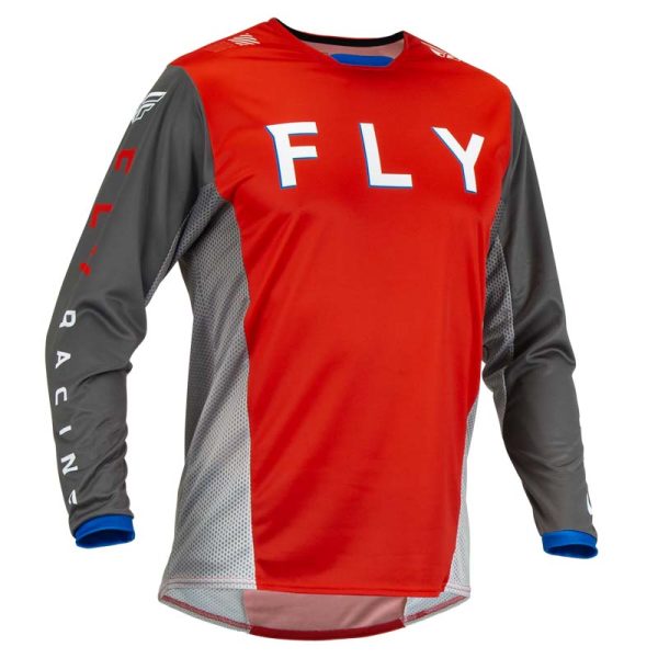 TRAJE FLY RACING KINETIC KORE RED//BLACK 2023 - Imagen 2