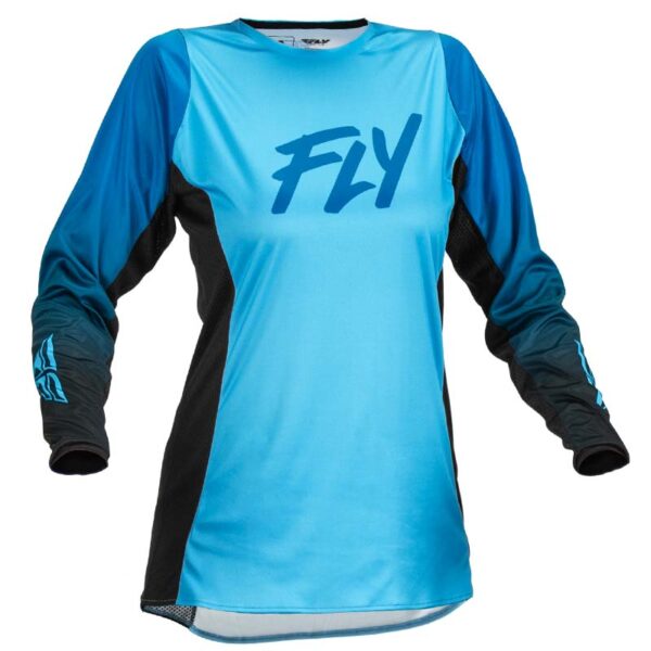 TRAJE FLY RACING LITE WOMEN'S BLUE//BLACK 2023 - Imagen 2