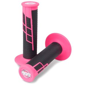 Puños ProTaper Clamp-On 1/2 Waffle Neon