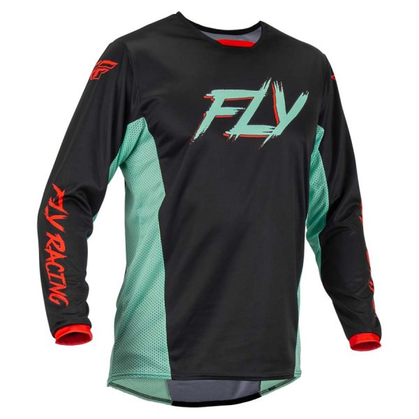 TRAJE FLY RACING KINETIC RAVE MINT//BLACK 2023 - Imagen 2