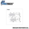 Pastilla Freno ProTech F079 (Delantera)