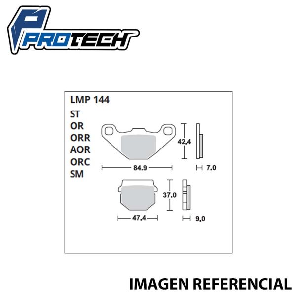 Pastilla Freno ProTech LMP-144 (Delantera)
