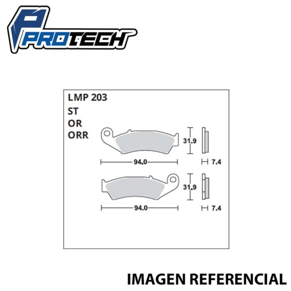 Pastilla Freno ProTech LMP-203 (Delantera)