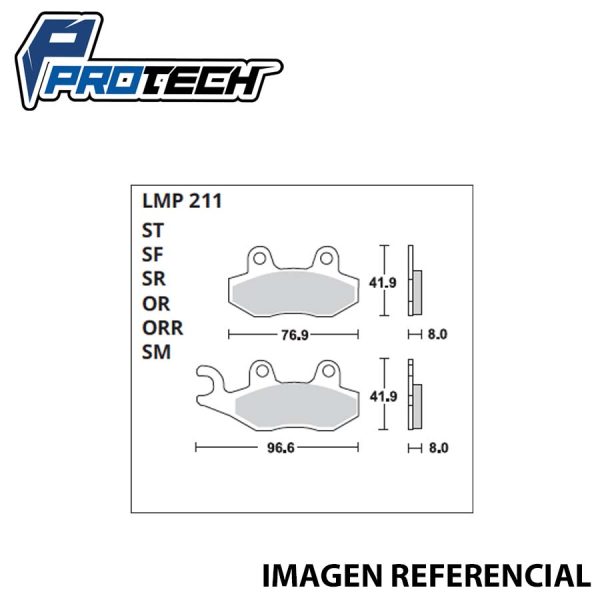 Pastilla Freno ProTech LMP-211