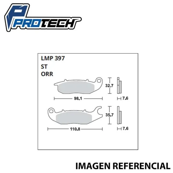 Pastilla de Freno ProTech LMP-397 (Delantera)