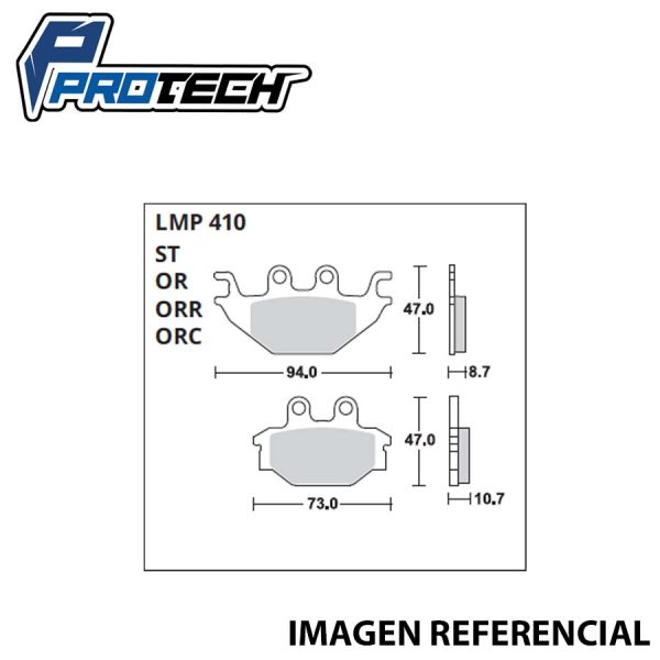 Pastilla Freno ProTech LMP-410