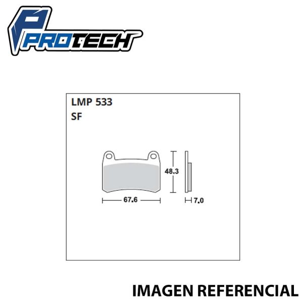Pastilla Freno ProTech LMP-533 (Delantera)