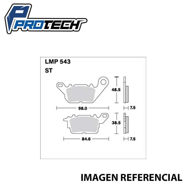 Pastilla Freno ProTech LMP-543 (Delantera)
