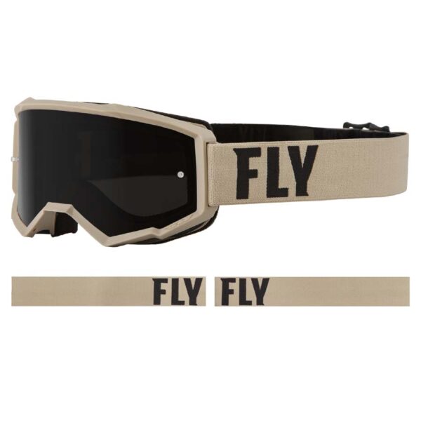 Antiparra Fly Racing Focus Sand Khaki/Café