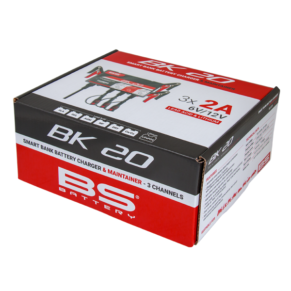Cargador de Baterías BK-20 BS BATTERY