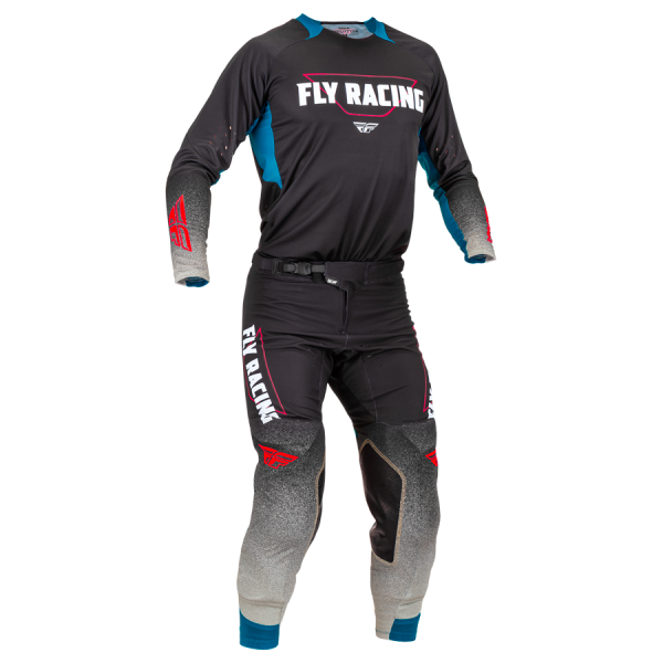 TRAJE FLY RACING EVO DST BLACK//GREY 203