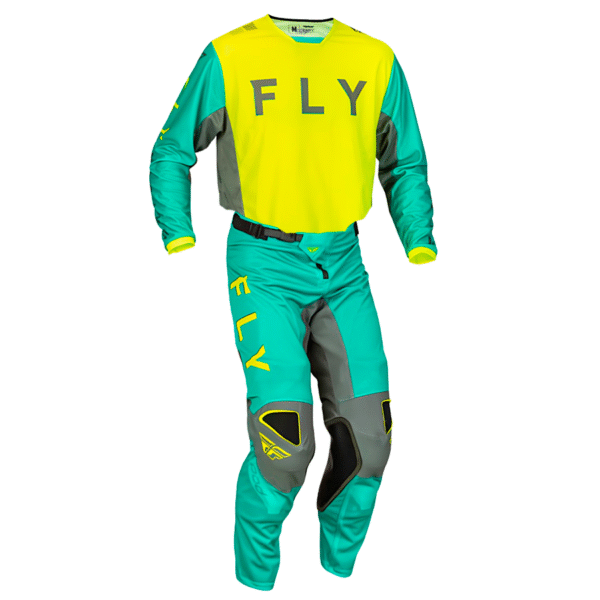 TRAJE FLY RACING KINETIC MESH HI-VIS//TEAL 2023