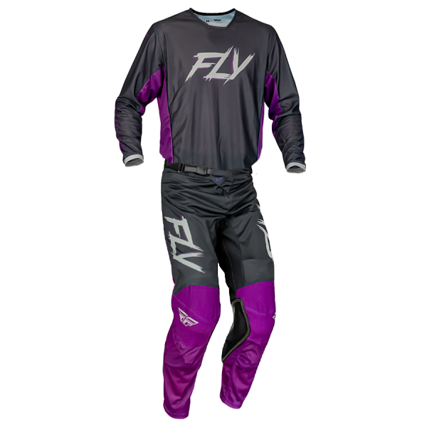 TRAJE FLY RACING KINETIC MESH PURPLE//BLACK 2023