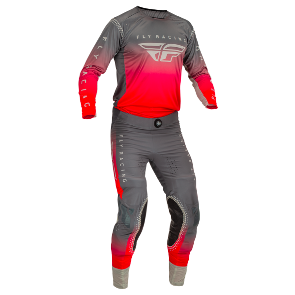 TRAJE FLY RACING LITE RED//GREY 2023