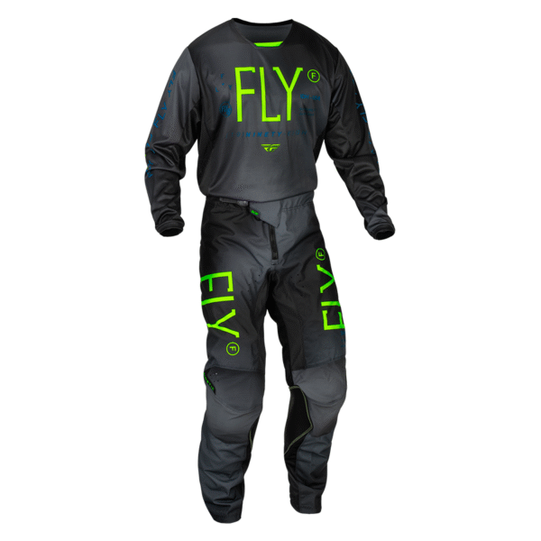 TRAJE FLY RACING YOUTH KINETIC PRODIGY CHARCOAL 2024
