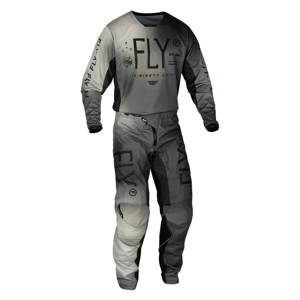 TRAJE FLY RACING YOUTH KINETIC PRODIGY GREY 2024