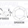 Kit transmisión Riffel TOP YAMAHA YZF-R15 V3/V4 - Imagen 2