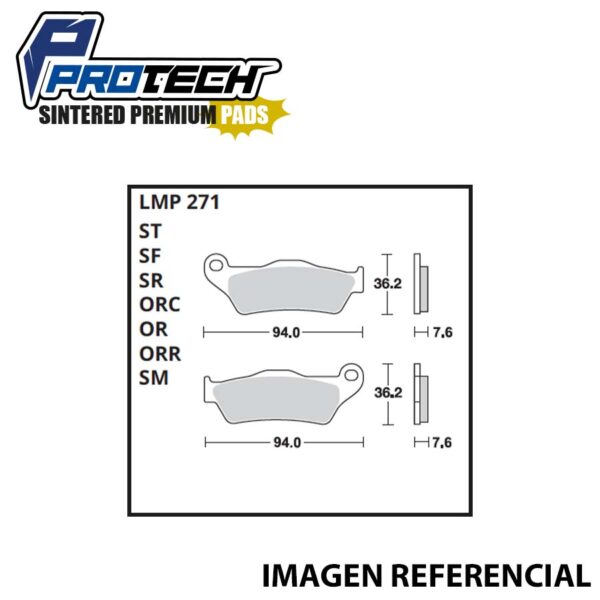 SINTERIZADA FZ-16/NS-200 ( DELANTERA )