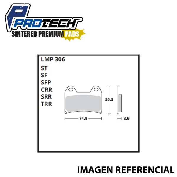 SINTERIZADA LEONCINO-500/TRK-502 ( DELANTERA )