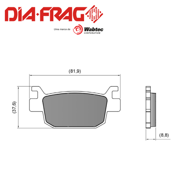 DIAFRAG LMP-432 BENELLI TNT-25/TNT-300 TRASERA
