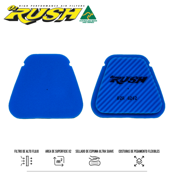FILTRO AIRE YAMAHA YZ-250F (19-23)/ YZ-450F (18-22)
