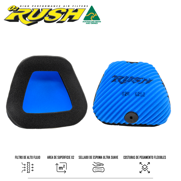 FILTRO AIRE YAMAHA YZ-250F (24-ON)/ YZ-450F (23-ON)