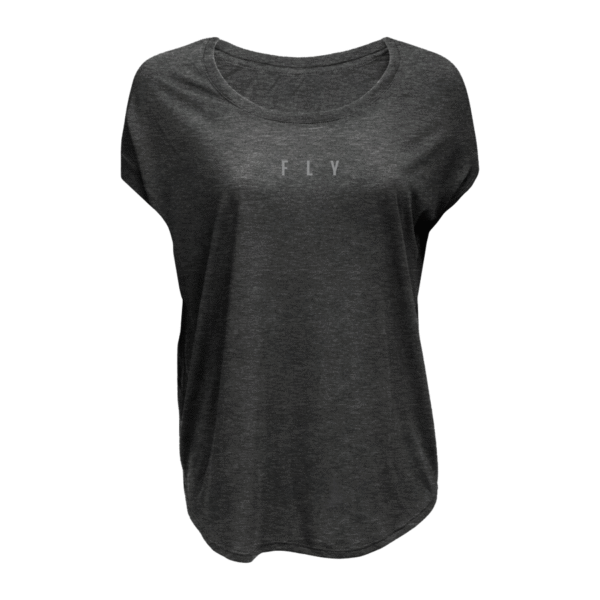 FLY POLERA MUJER BREZZY TEE DARK GREY
