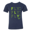 Polera Fly Racing Youth Tic Tac Toe Navi