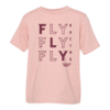 Polera Fly Racing Youth Tic Tac Toe Peach