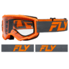 Antiparras Fly Racing Focus Orange/Grey