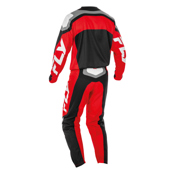TRAJE FLY RACING F-16 BLACK//RED//WHITE 2025 - Imagen 2