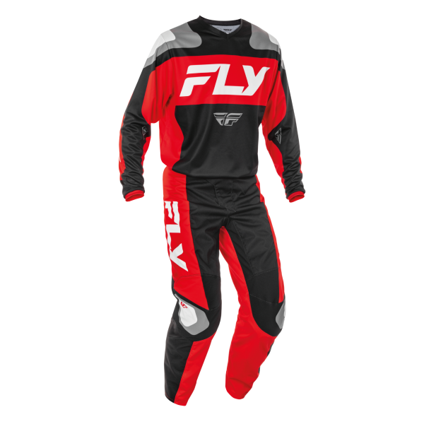 TRAJE FLY RACING F-16 BLACK//RED//WHITE 2025
