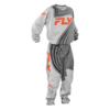 Traje Fly Racing F-16 Youth Grey/Orange/Light Grey