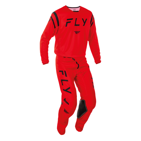 TRAJE FLY RACING KINETIC CENTER RED//BLACK 2025