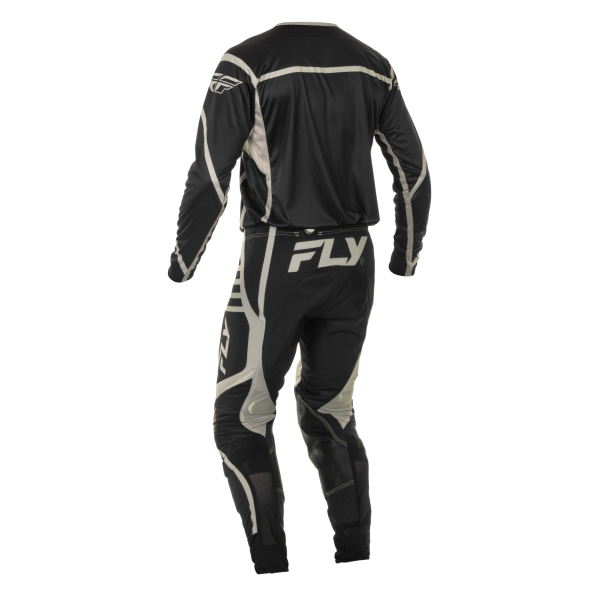 TRAJE FLY RACING LITE  BLACK//GREY 2025 - Imagen 2