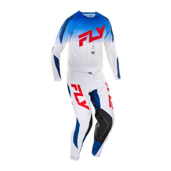 TRAJE FLY RACING EVO DST BLUE/WHITE 2025