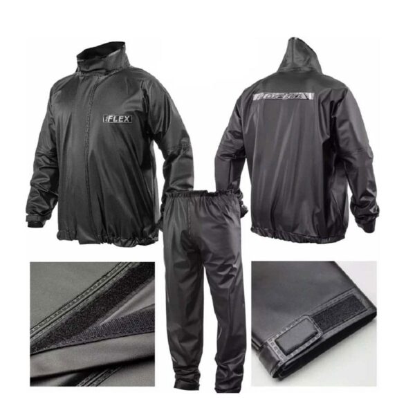 Traje de moto para la lluvia DELTA - Imagen 2