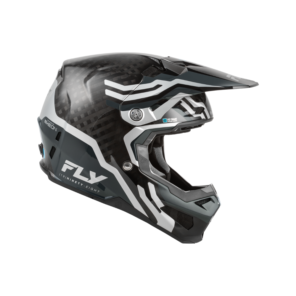 Casco Fly Racing Formula S Carbon Byte Silver - Imagen 2