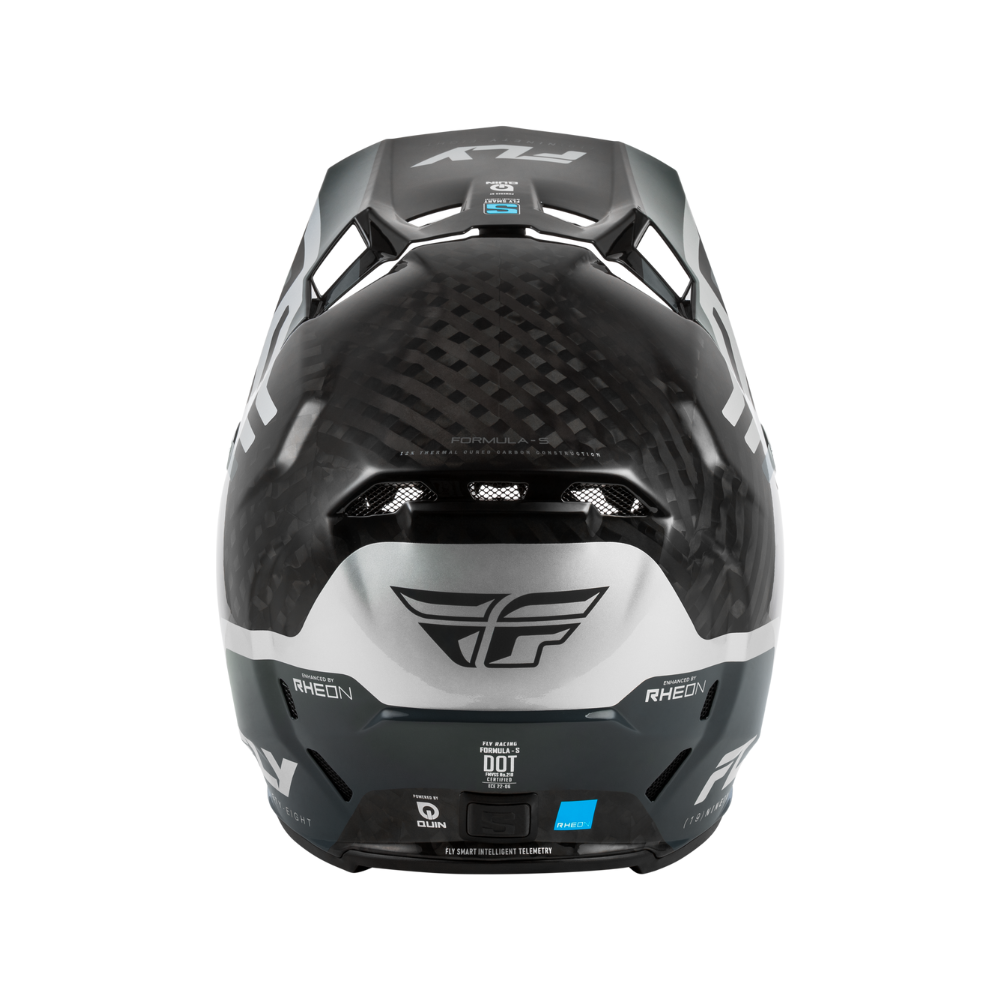 Casco Fly Racing Formula S Carbon Byte Silver - Imagen 3