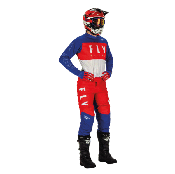 Traje Fly Racing F-16 Red/White/Blue